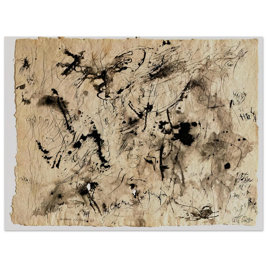 Jackson Pollock - UNTITLED 1951 1  75x100 cm / 30x40inches Fine Art Poster