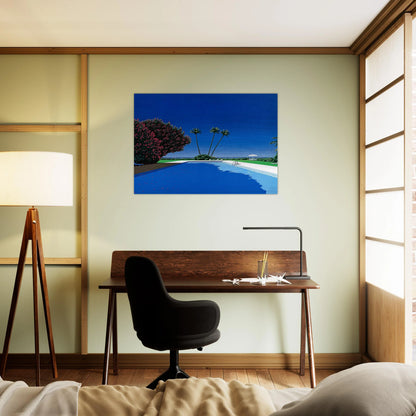 Time Goes By - Hiroshi Nagai Brushed Aluminum Print - 70x100 cm / 28x40 inches | Hiroshi Nagai Aluminum Print | Hiroshi Nagai Prints