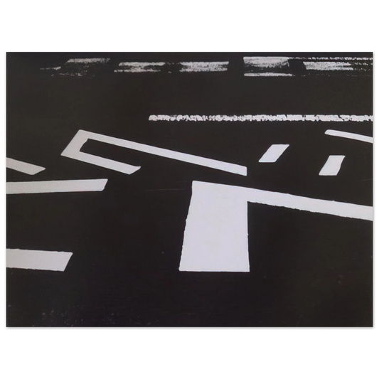 Nasreen Mohamedi - Untitled XVIII - 1981  75x100 cm / 30x40inches Fine Art Poster