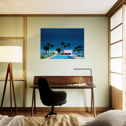 Pacific Breeze - Hiroshi Nagai Brushed Aluminum Print - 70x100 cm / 28x40 inches | Hiroshi Nagai Aluminum Print | Hiroshi Nagai Prints