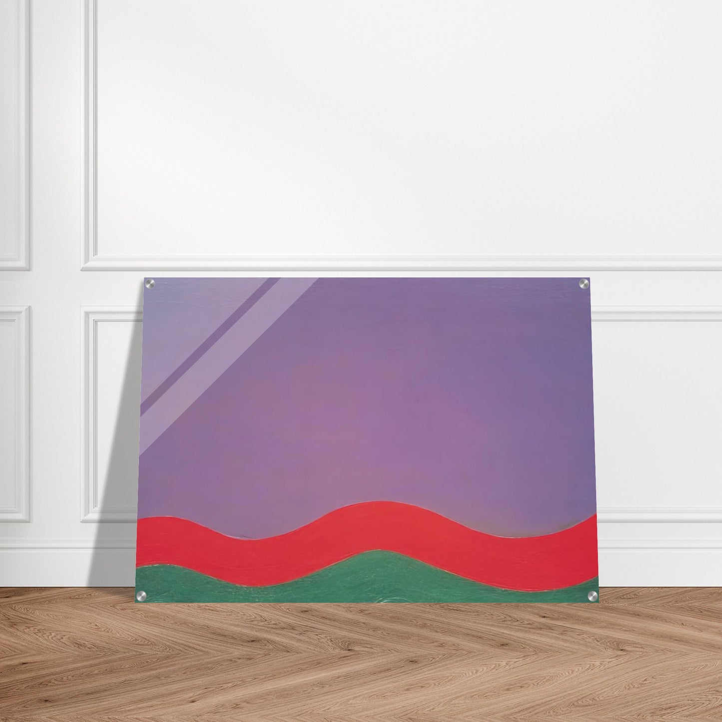 Out - Al Held Acrylic Print - 70x100 cm / 28x40″ inches