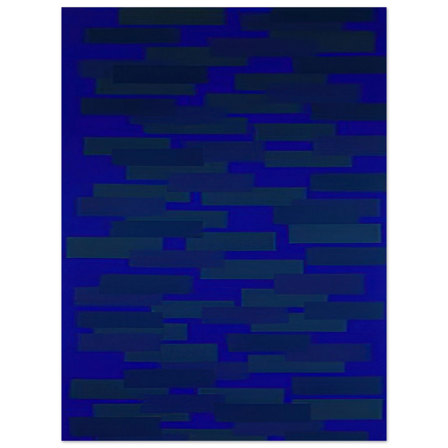 Ad Reinhardt - Number 15 - 1952  75x100 cm / 30x40inches Fine Art Poster