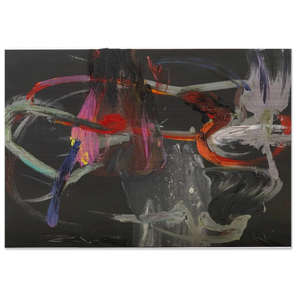 I Saw That #281 - 1984 - Stephen Mueller Brushed Aluminum Print - 70x100 cm / 28x40 inches | Stephen Mueller Aluminum Print | Stephen Mueller Prints