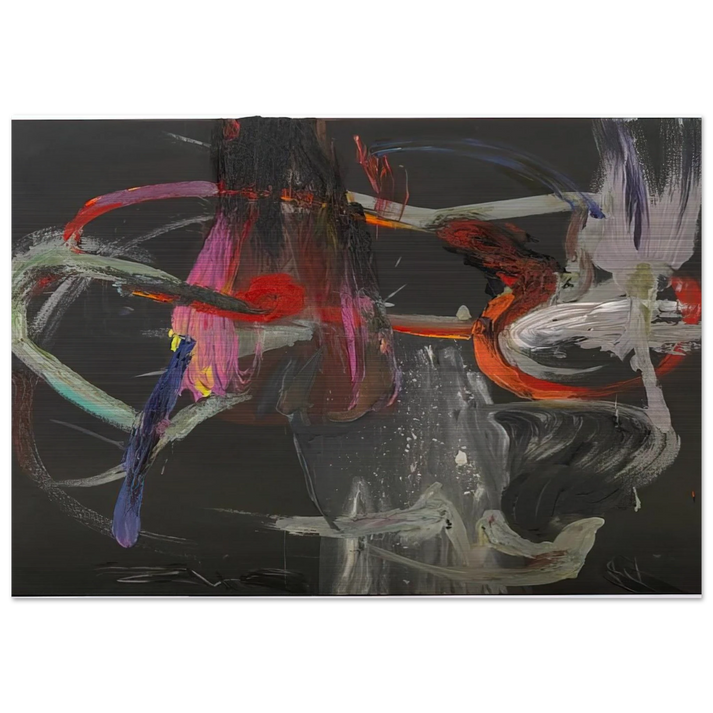 I Saw That #281 - 1984 - Stephen Mueller Brushed Aluminum Print - 70x100 cm / 28x40 inches | Stephen Mueller Aluminum Print | Stephen Mueller Prints