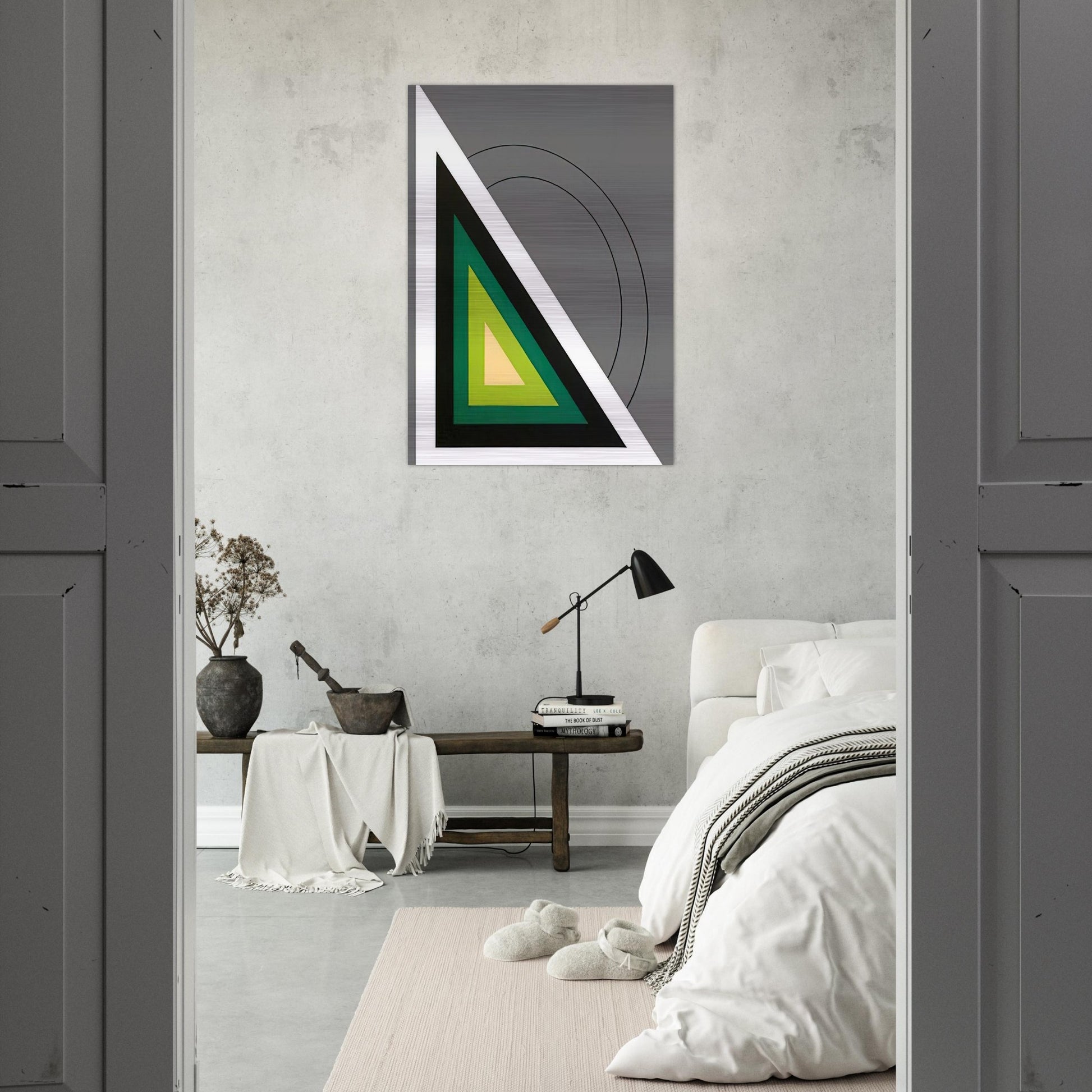 Untitled - Concretism - Carmelo Arden Quin Brushed Aluminum Print - 70x100 cm / 28x40 inches | Carmelo Arden Quin Aluminum Print | Carmelo Arden Quin Prints