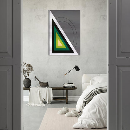 Untitled - Concretism - Carmelo Arden Quin Brushed Aluminum Print - 70x100 cm / 28x40 inches | Carmelo Arden Quin Aluminum Print | Carmelo Arden Quin Prints