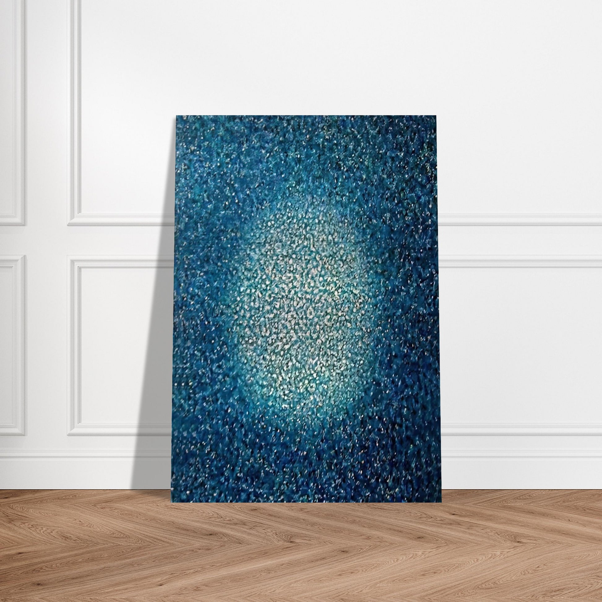 Blue Prescence - Richard Pousette-Dart Brushed Aluminum Print - 70x100 cm / 28x40 inches | Richard Pousette-Dart Aluminum Print | Richard Pousette-Dart Prints
