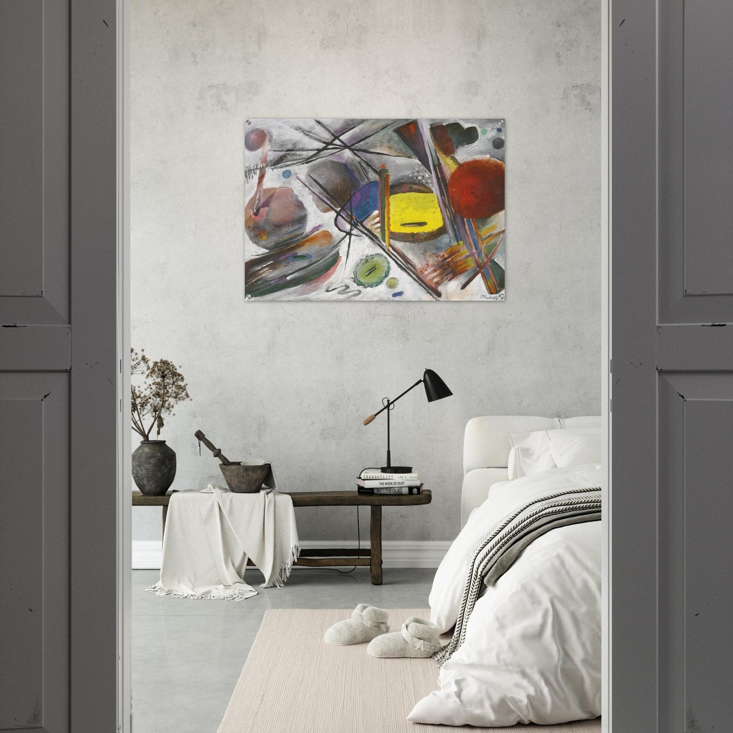 UNTITLED 1919 - Rudolf Bauer Acrylic Print - 70x100 cm / 28x40″ inches