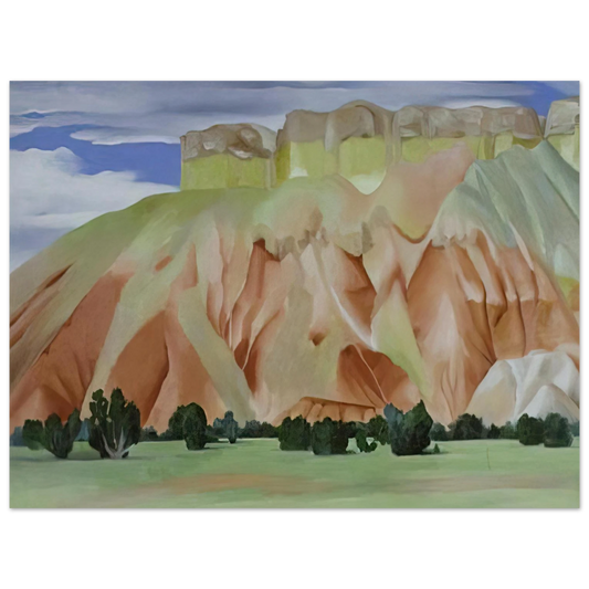 Georgia O'Keeffe - My Backyard Fine Art Poster