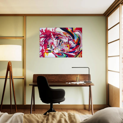 Women's Intuition, after Aspen - James Rosenquist Brushed Aluminum Print - 70x100 cm / 28x40 inches | James Rosenquist Aluminum Print | James Rosenquist Prints