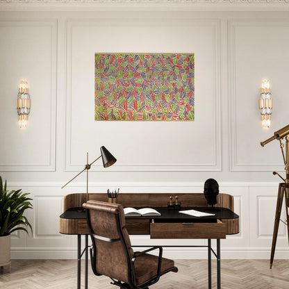 SCENT - Jasper Johns Brushed Aluminum Print - 70x100 cm / 28x40 inches | Jasper Johns Aluminum Print | Jasper Johns Prints