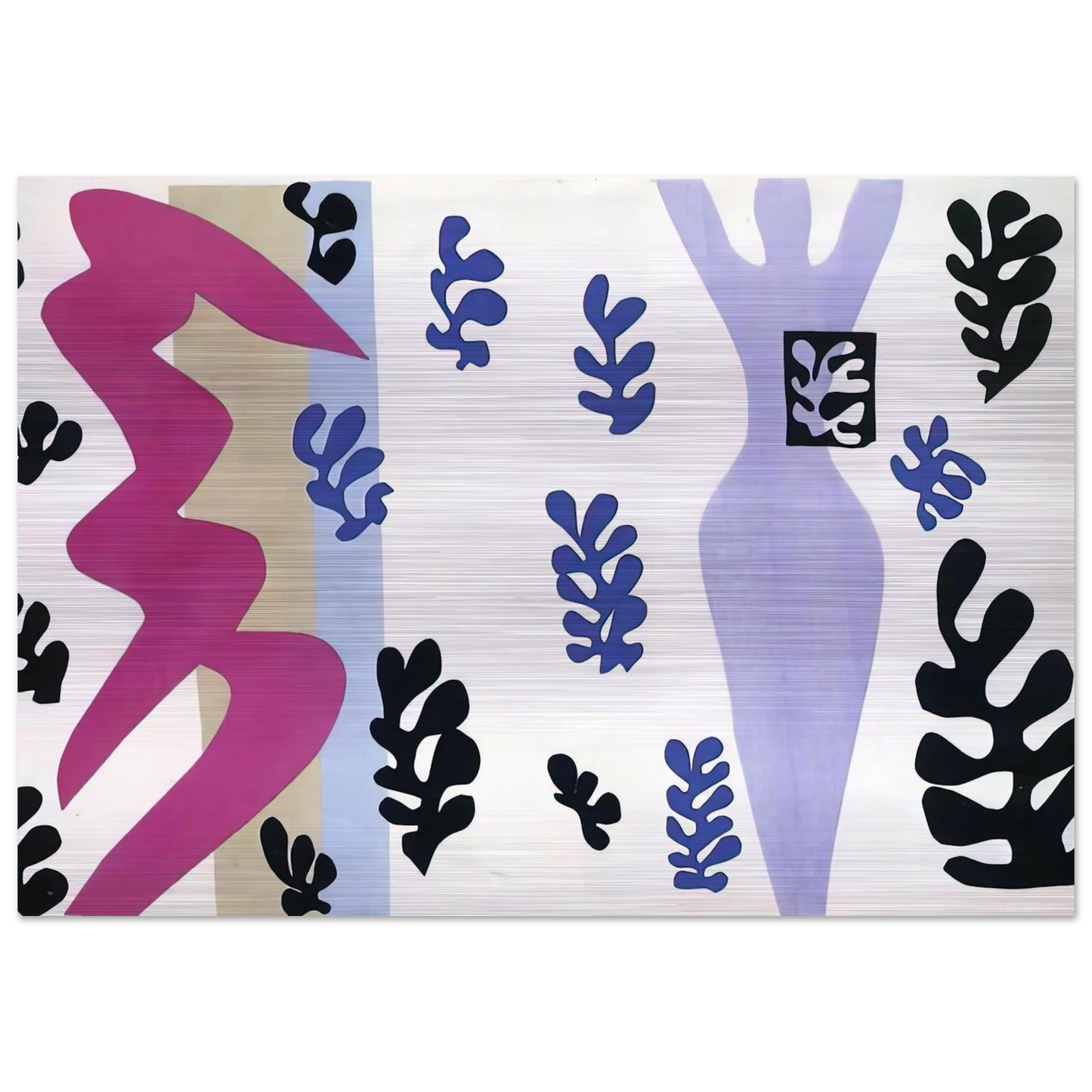 THE KNIFE THROWER 1947 - Henri Matisse Brushed Aluminum Print - 70x100 cm / 28x40 inches | Henri Matisse Aluminum Print | Henri Matisse Prints
