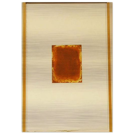 UNTITLED 1991 - Gotthard Graubner Brushed Aluminum Print - 70x100 cm / 28x40 inches | Gotthard Graubner Aluminum Print | Gotthard Graubner Prints