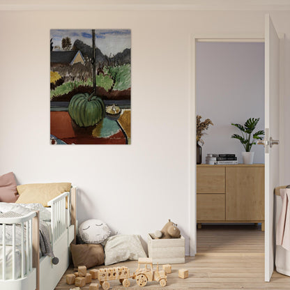 THE GREEN PUMPKIN 1916 - Henri Matisse Brushed Aluminum Print - 70x100 cm / 28x40 inches | Henri Matisse Aluminum Print | Henri Matisse Prints