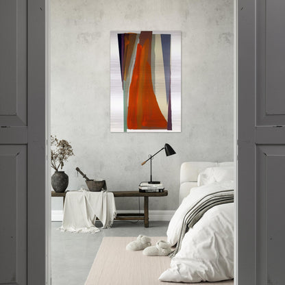 Untitled 9 - 1979 - Larry Zox Brushed Aluminum Print - 70x100 cm / 28x40 inches | Larry Zox Aluminum Print | Larry Zox Prints