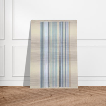 Blue Bird - 1978 - Gene Davis Brushed Aluminum Print - 70x100 cm / 28x40 inches | Gene Davis Aluminum Print | Gene Davis Prints