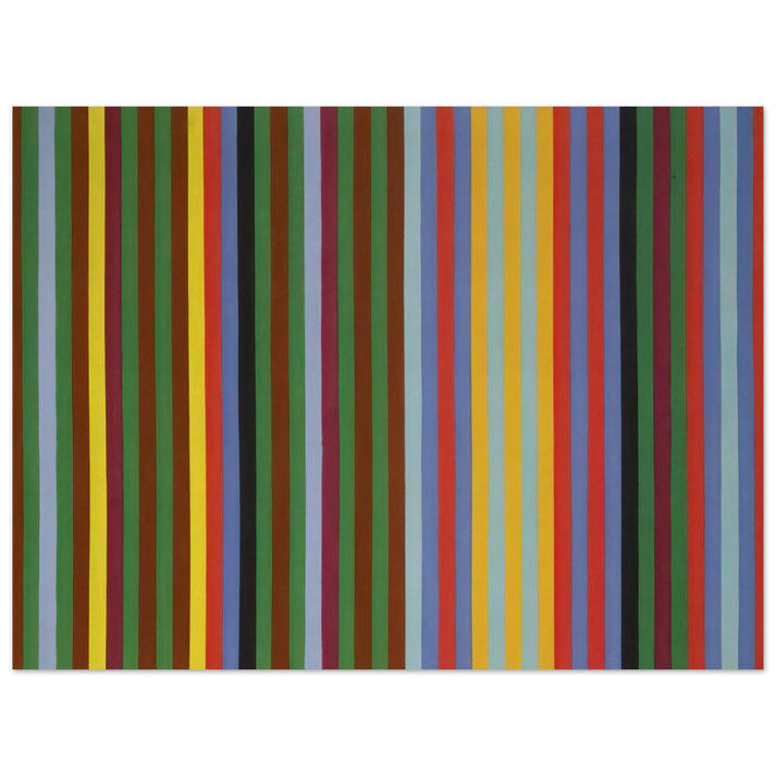Gene Davis - Circus Sounds - 1967  75x100 cm / 30x40inches Fine Art Poster