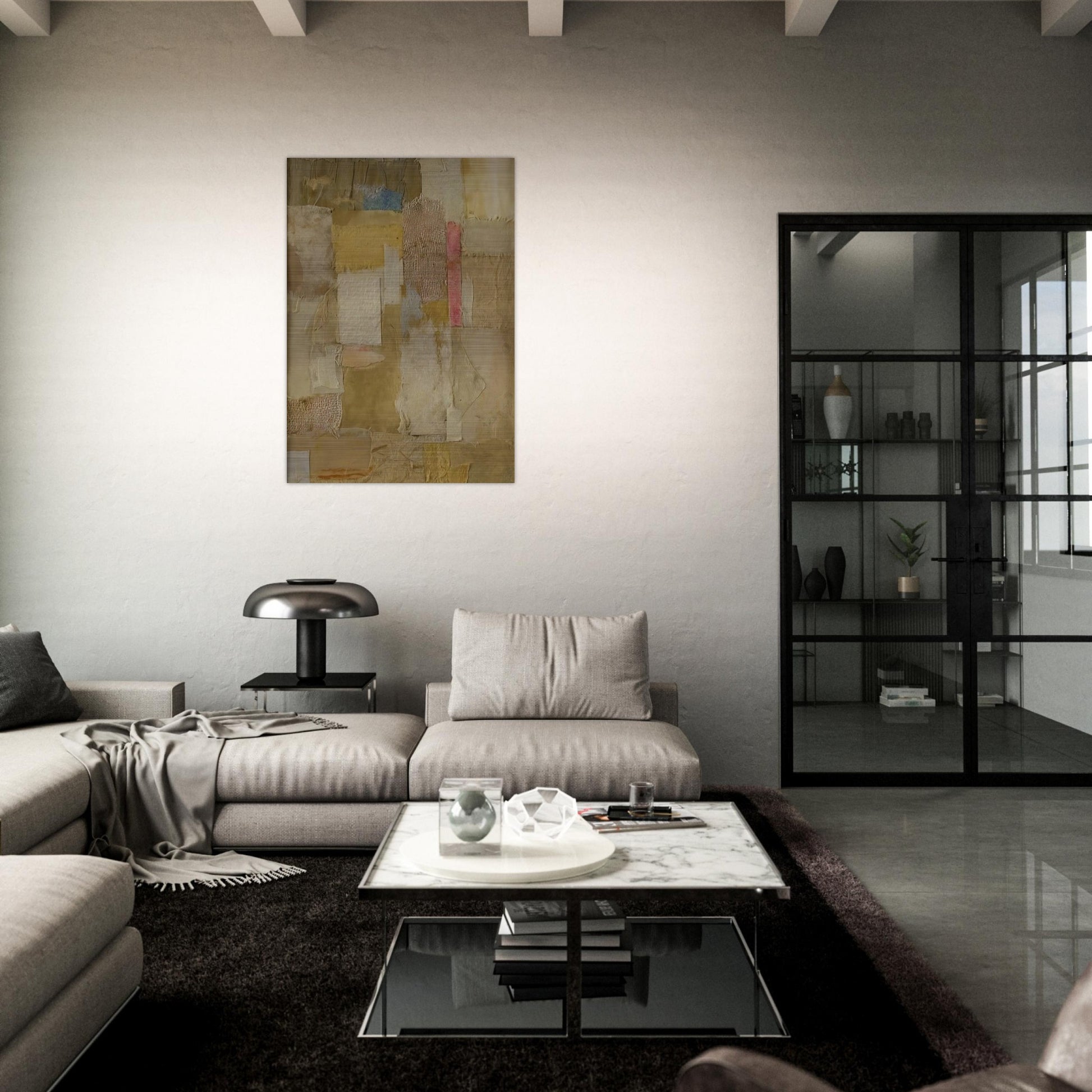 Untitled - 1950 - Anne Ryan Brushed Aluminum Print - 70x100 cm / 28x40 inches | Anne Ryan Aluminum Print | Anne Ryan Prints