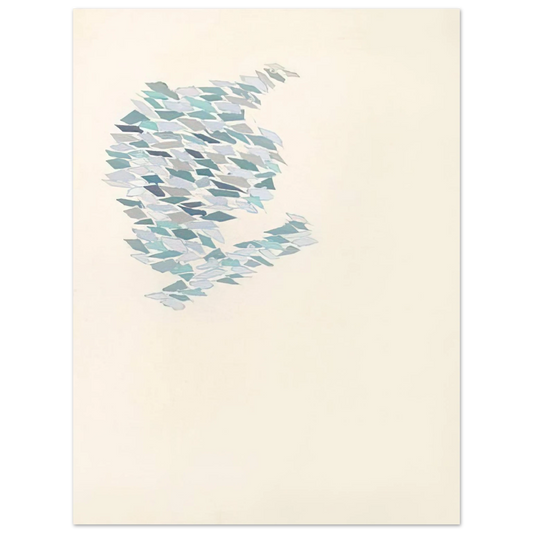 Robert Goodnough - Pastel I - 1971  75x100 cm / 30x40inches Fine Art Poster