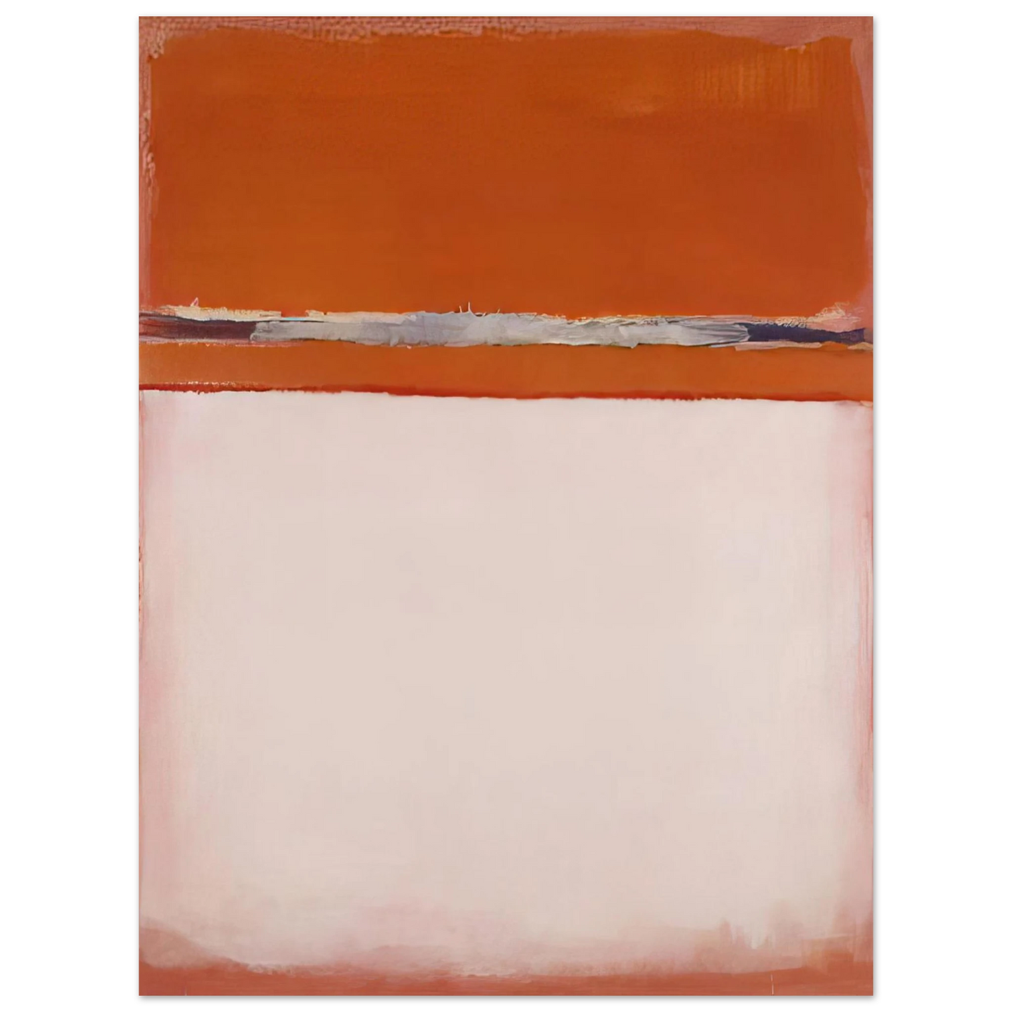 Mark Rothko - No.18 - 1951 Wall Art - 21x29.7 cm / 8x12" - Fine Art Poster - -