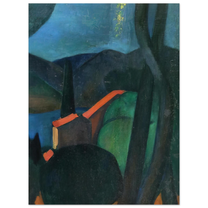 Andre Derain - MARTIGUES LANDSCAPE 1908  75x100 cm / 30x40inches Fine Art Poster