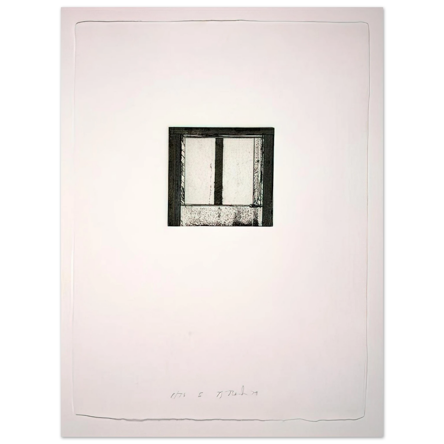 Brice Marden - Focus II - 1980  75x100 cm / 30x40inches Fine Art Poster