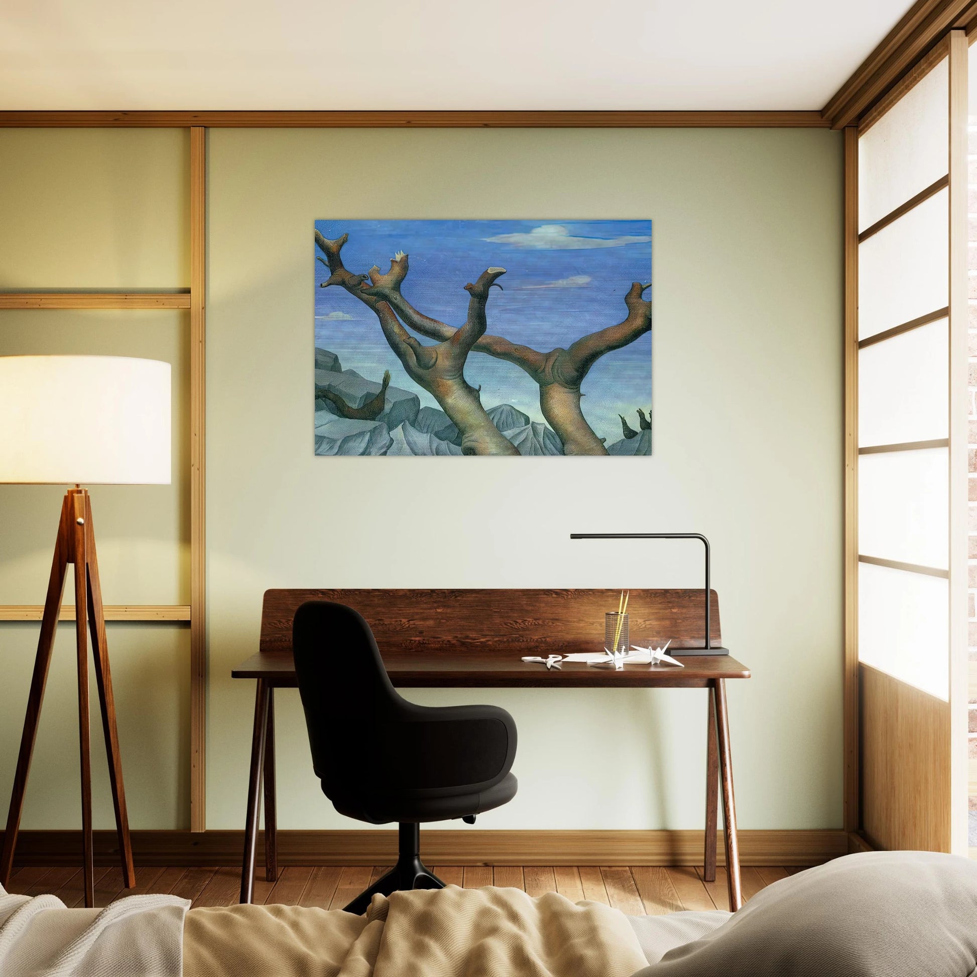 NOT_DETECTED_213153 - Diego Rivera Brushed Aluminum Print - 70x100 cm / 28x40 inches | Diego Rivera Aluminum Print | Diego Rivera Prints