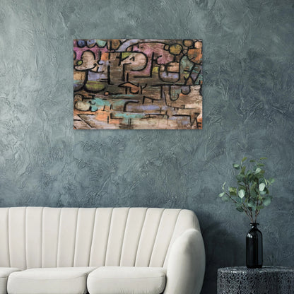 AFTER THE FLOODS 1936 - Paul Klee Brushed Aluminum Print - 70x100 cm / 28x40 inches | Paul Klee Aluminum Print | Paul Klee Prints
