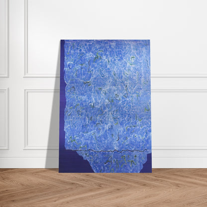 Infinity Field, Jerusalem Series, 3rd Letter - 1985 - Theodoros Stamos Brushed Aluminum Print - 70x100 cm / 28x40 inches | Theodoros Stamos Aluminum Print | Theodoros Stamos Prints