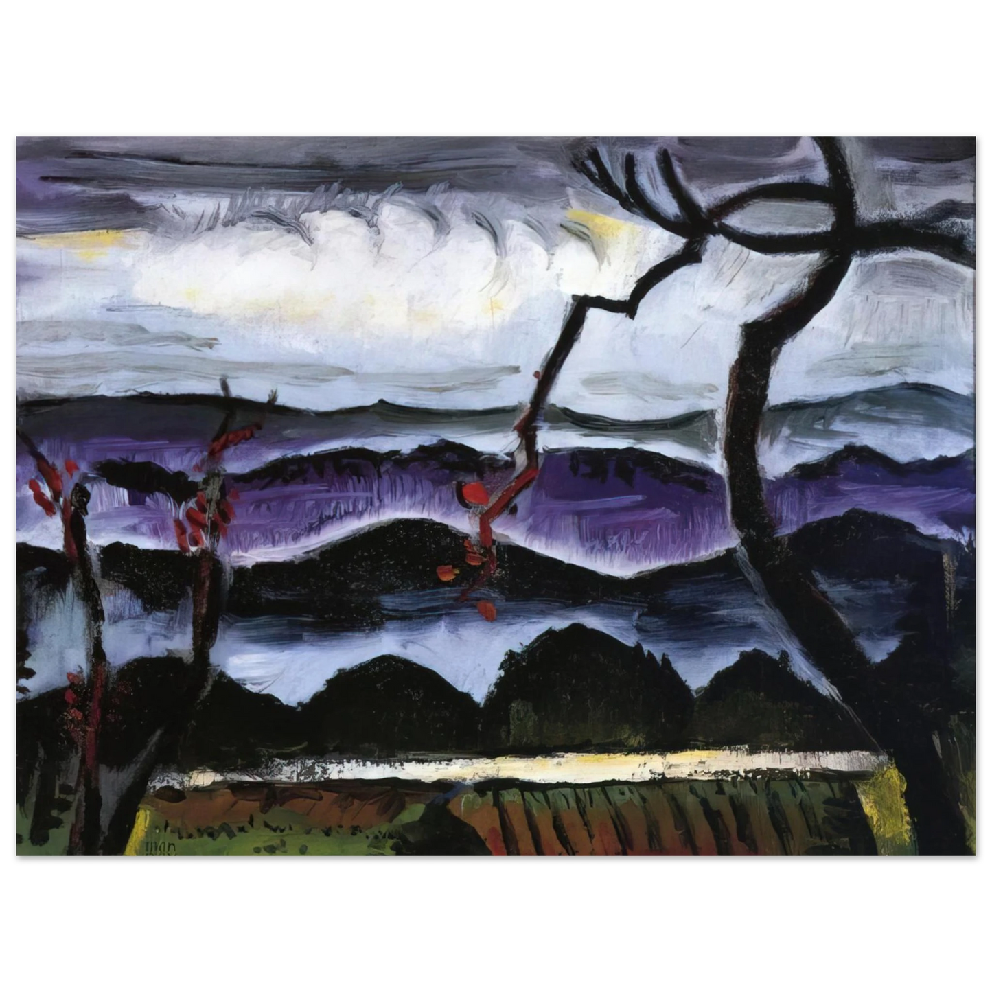 Man Ray - HILLS  75x100 cm / 30x40inches Fine Art Poster
