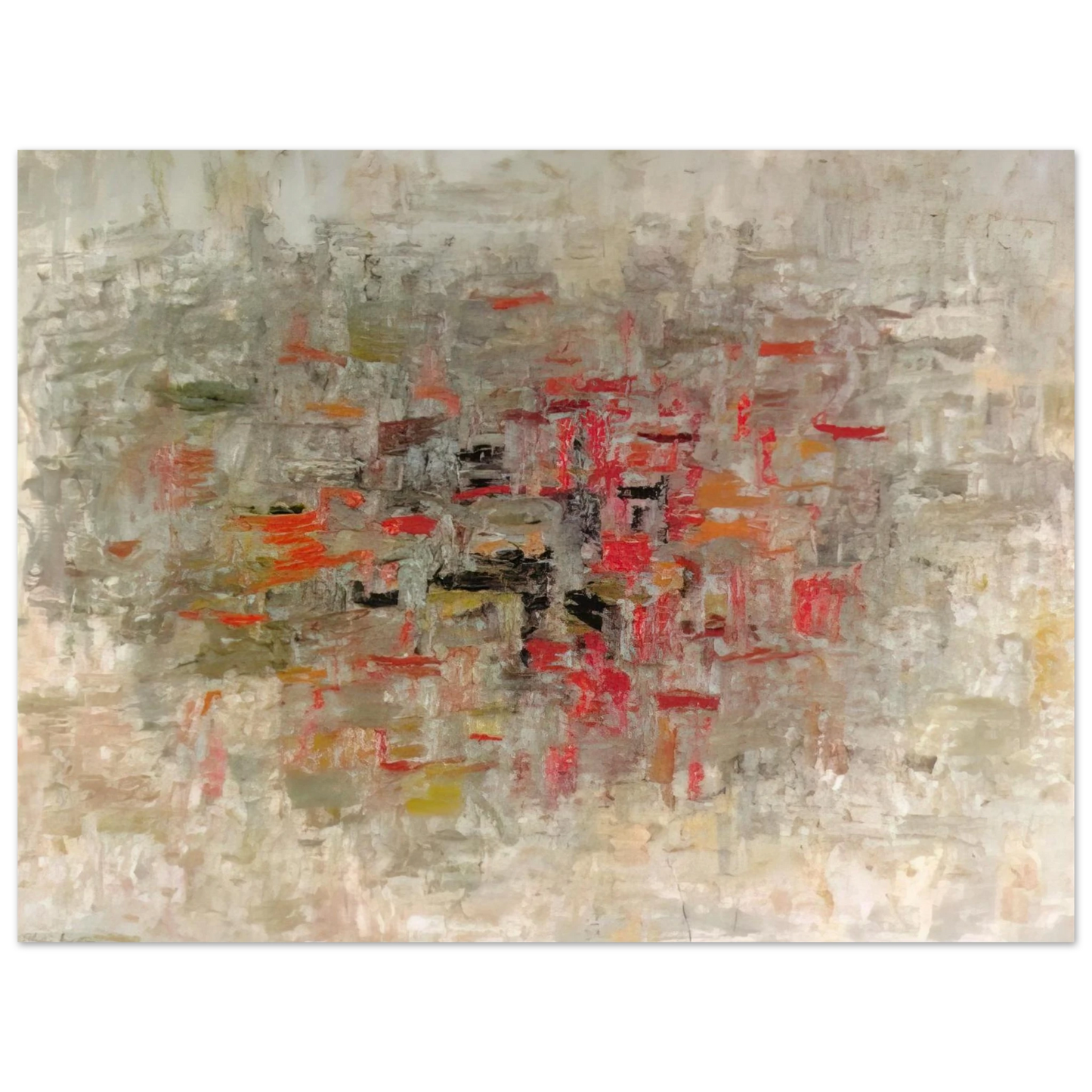 Philip Guston - TO B W T  75x100 cm / 30x40inches Fine Art Poster