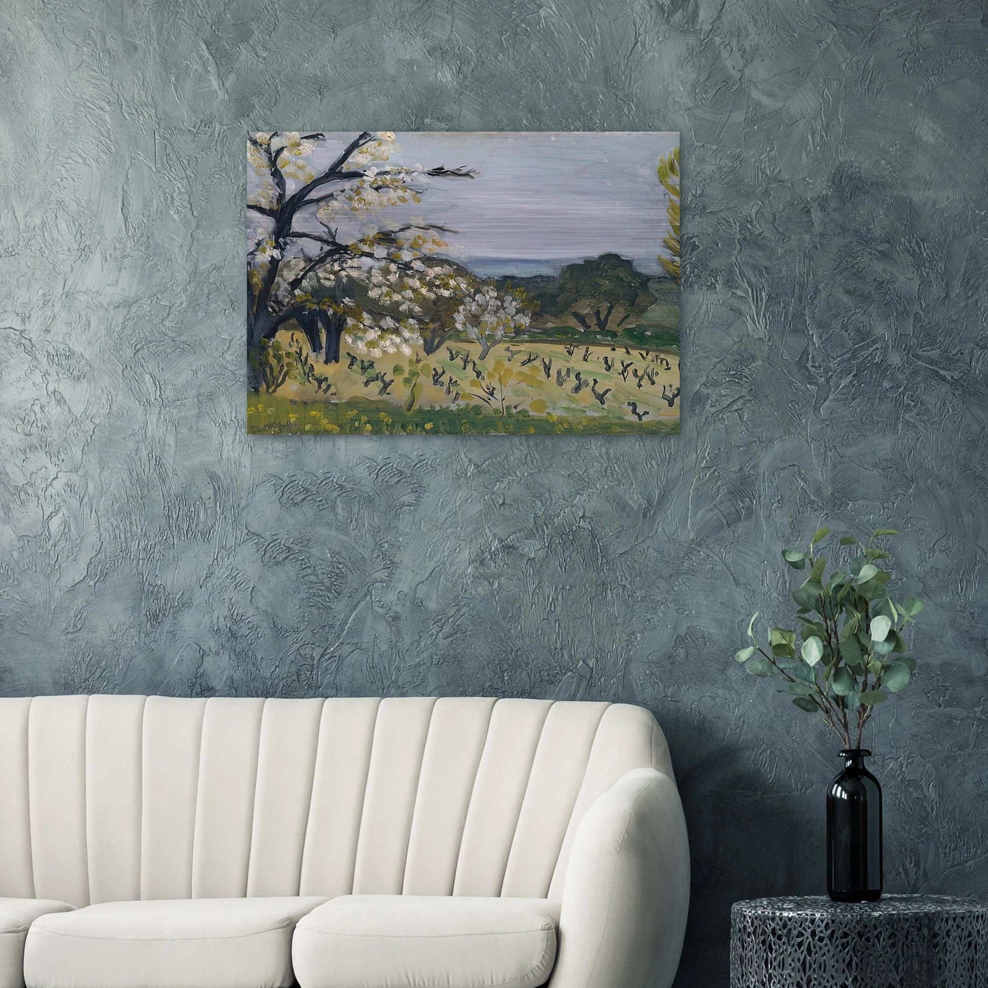 LANDSCAPE NICE 1919 - Henri Matisse Brushed Aluminum Print - 70x100 cm / 28x40 inches | Henri Matisse Aluminum Print | Henri Matisse Prints