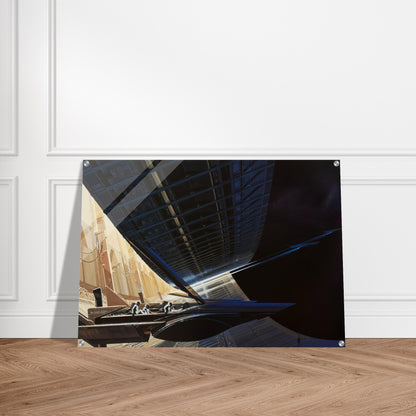 Syd Mead - Syd Mead Acrylic Print - 70x100 cm / 28x40″ inches