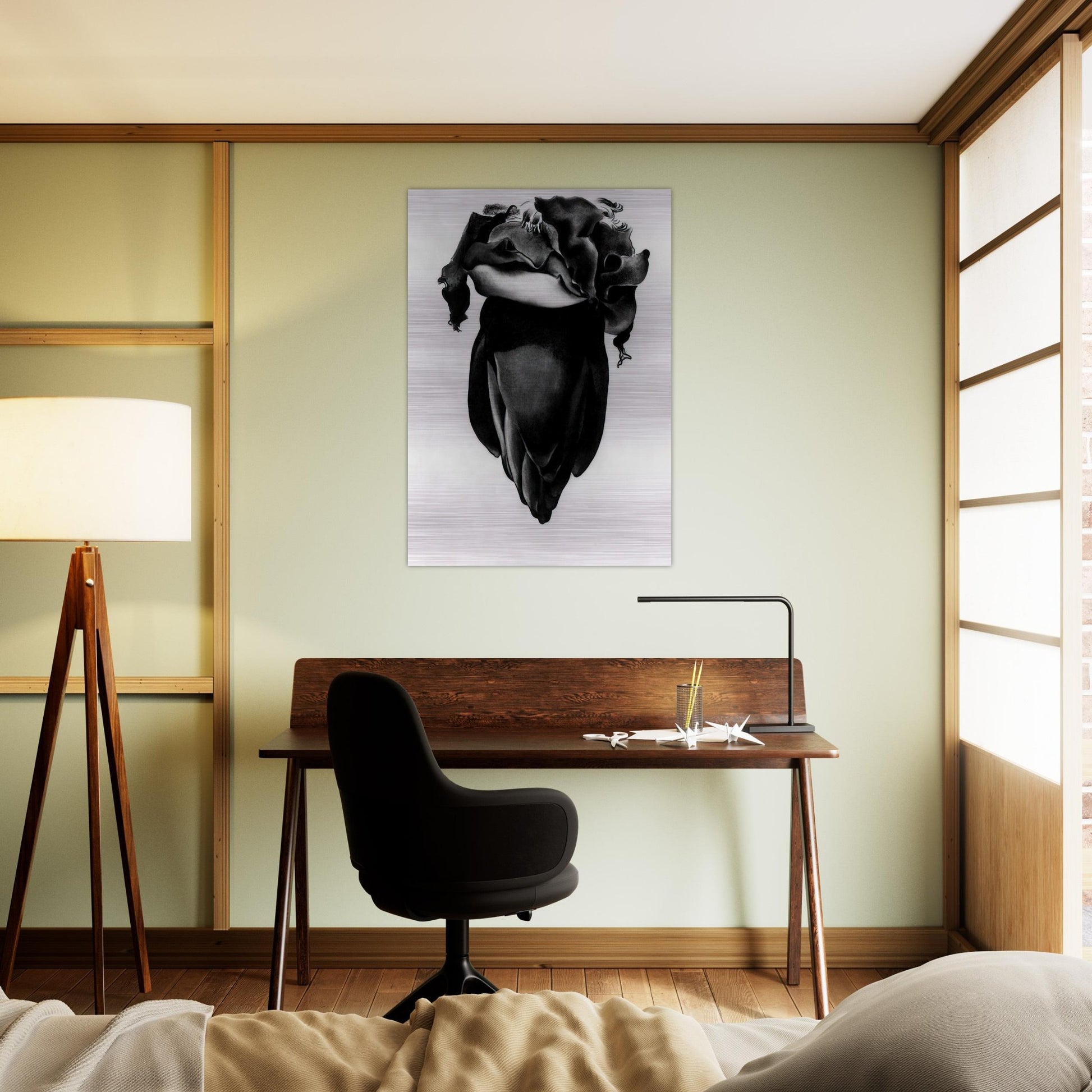 Banana Flower - Georgia O'Keeffe Brushed Aluminum Print - 70x100 cm / 28x40 inches | Georgia O'Keeffe Aluminum Print | Georgia O'Keeffe Prints