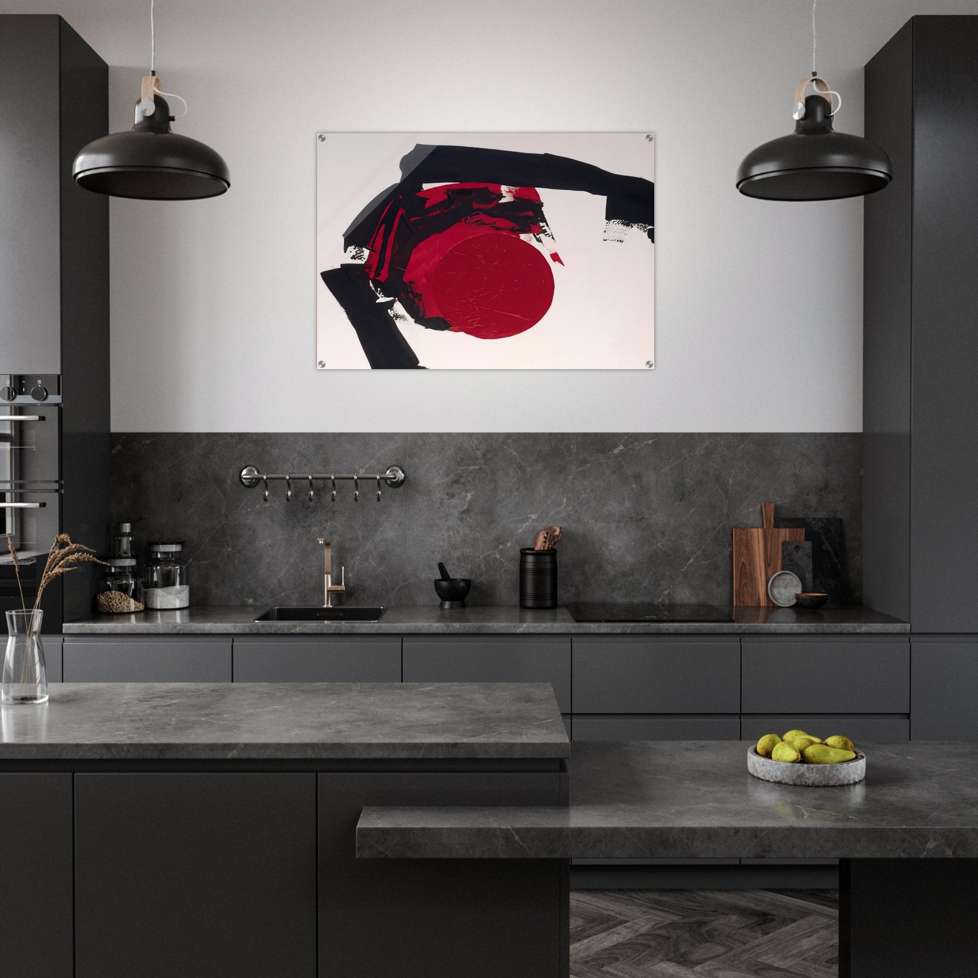 COMPOSITION I - Luis Feito Acrylic Print - 70x100 cm / 28x40″ inches | Luis Feito Wall Art | Luis Feito Prints