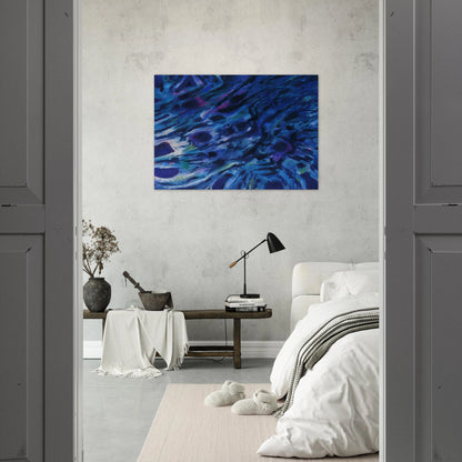 Eaux vives - 1979 - Alfred Manessier Brushed Aluminum Print - 70x100 cm / 28x40 inches | Alfred Manessier Aluminum Print | Alfred Manessier Prints