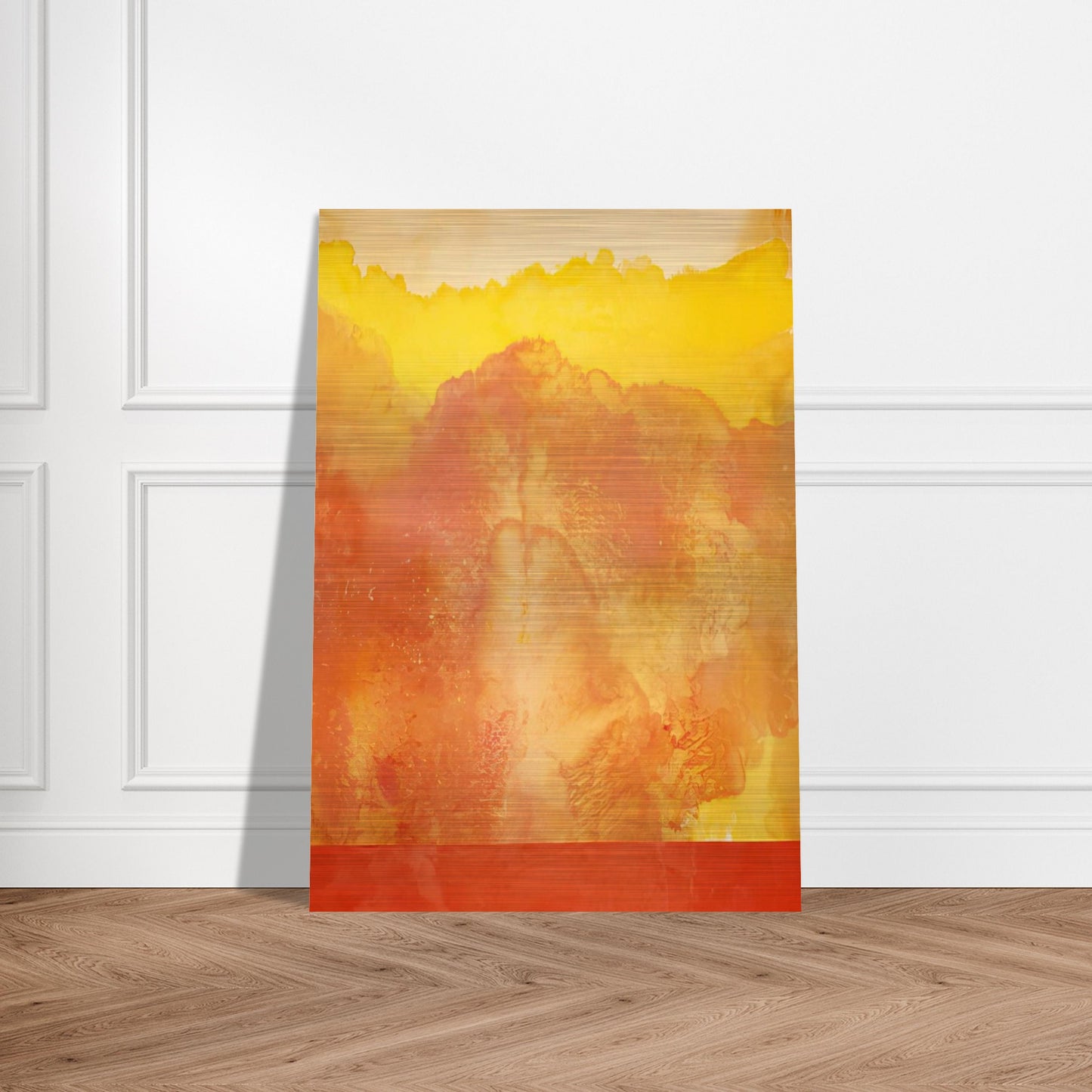 Pathfinder - 1970 - Ronnie Landfield Brushed Aluminum Print - 70x100 cm / 28x40 inches | Ronnie Landfield Aluminum Print | Ronnie Landfield Prints