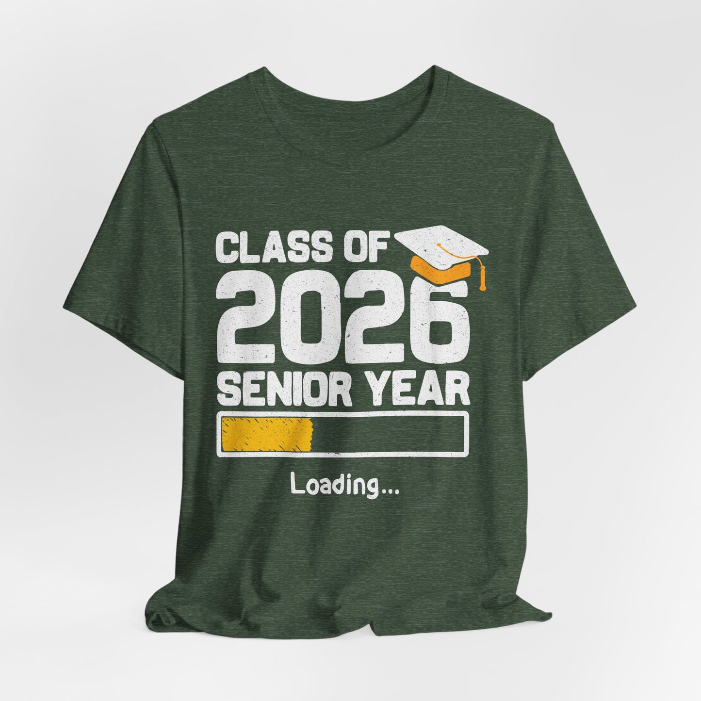 T-shirt de l'année de terminale 2026, T-shirt de graduation, Cadeau de graduation unisexe, Vêtements pour lycéens en terminale, T-shirt pour étudiants en route vers le collège