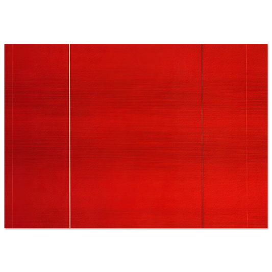 Vir Heroicus Sublimis - Barnett Newman Brushed Aluminum Print - 70x100 cm / 28x40 inches | Barnett Newman Aluminum Print | Barnett Newman Prints