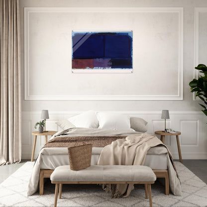 Vigil - 1980 - John Hoyland Acrylic Print - 70x100 cm / 28x40″ inches