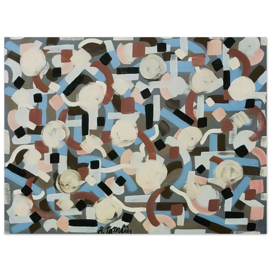 Bradley Walker Tomlin - Untitled - 1952  75x100 cm / 30x40inches Fine Art Poster