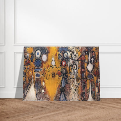 Number 1 - 1951 - Richard Pousette-Dart Brushed Aluminum Print - 70x100 cm / 28x40 inches | Richard Pousette-Dart Aluminum Print | Richard Pousette-Dart Prints