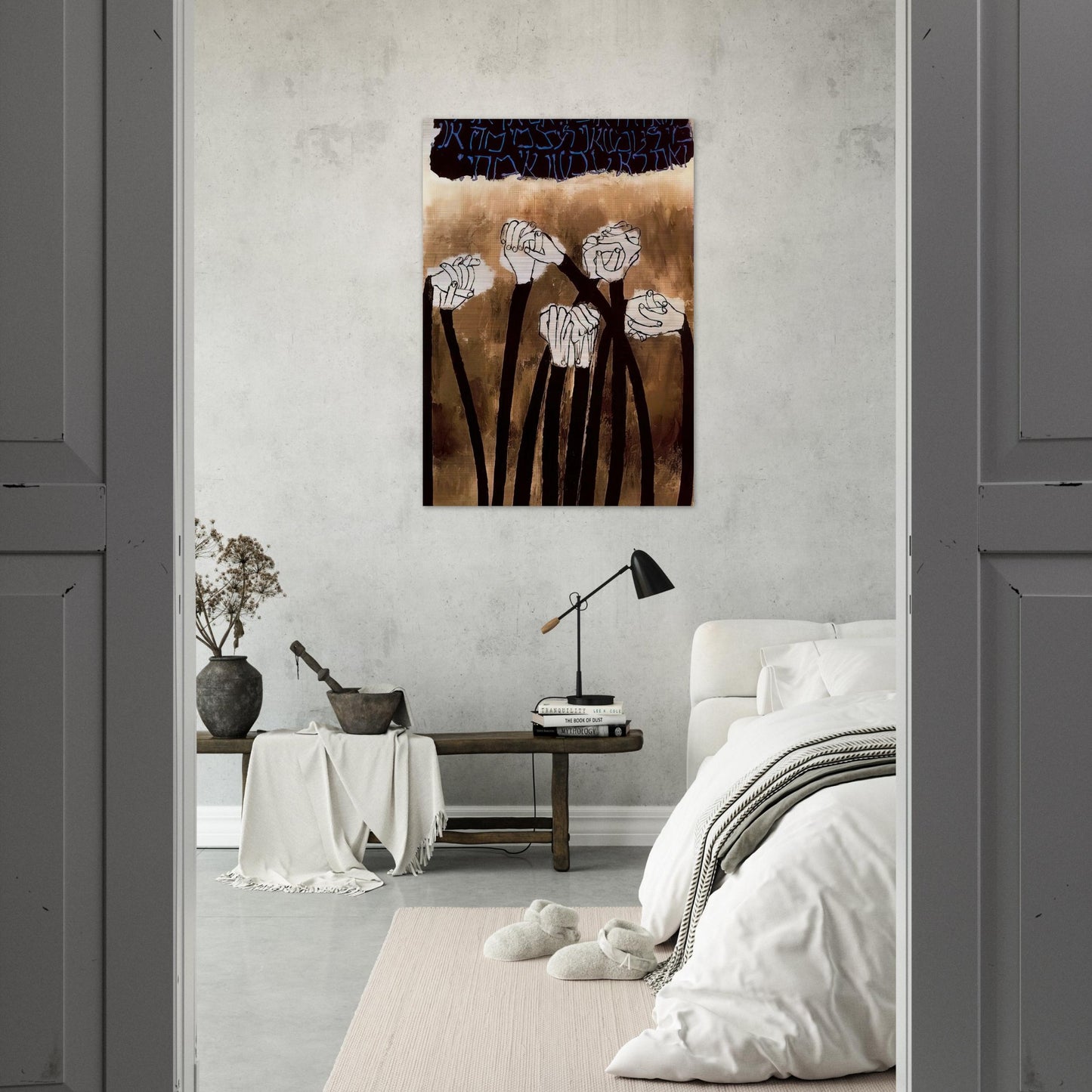 IDENTITY - Ben Shahn Brushed Aluminum Print - 70x100 cm / 28x40 inches | Ben Shahn Aluminum Print | Ben Shahn Prints
