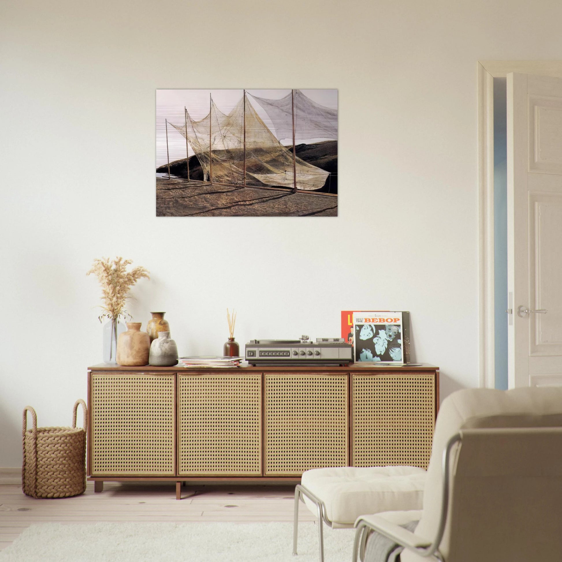 PENTECOST 1989 - Andrew Wyeth Brushed Aluminum Print - 70x100 cm / 28x40 inches | Andrew Wyeth Aluminum Print | Andrew Wyeth Prints