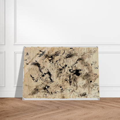 UNTITLED 1951 1 - Jackson Pollock Acrylic Print - 70x100 cm / 28x40″ inches