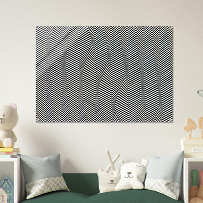 DESCENDING 1966 - Bridget Riley Acrylic Print - 70x100 cm / 28x40″ inches