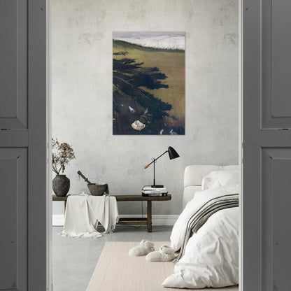 NOT DETECTED 47 - Andrew Wyeth Brushed Aluminum Print - 70x100 cm / 28x40 inches | Andrew Wyeth Aluminum Print | Andrew Wyeth Prints