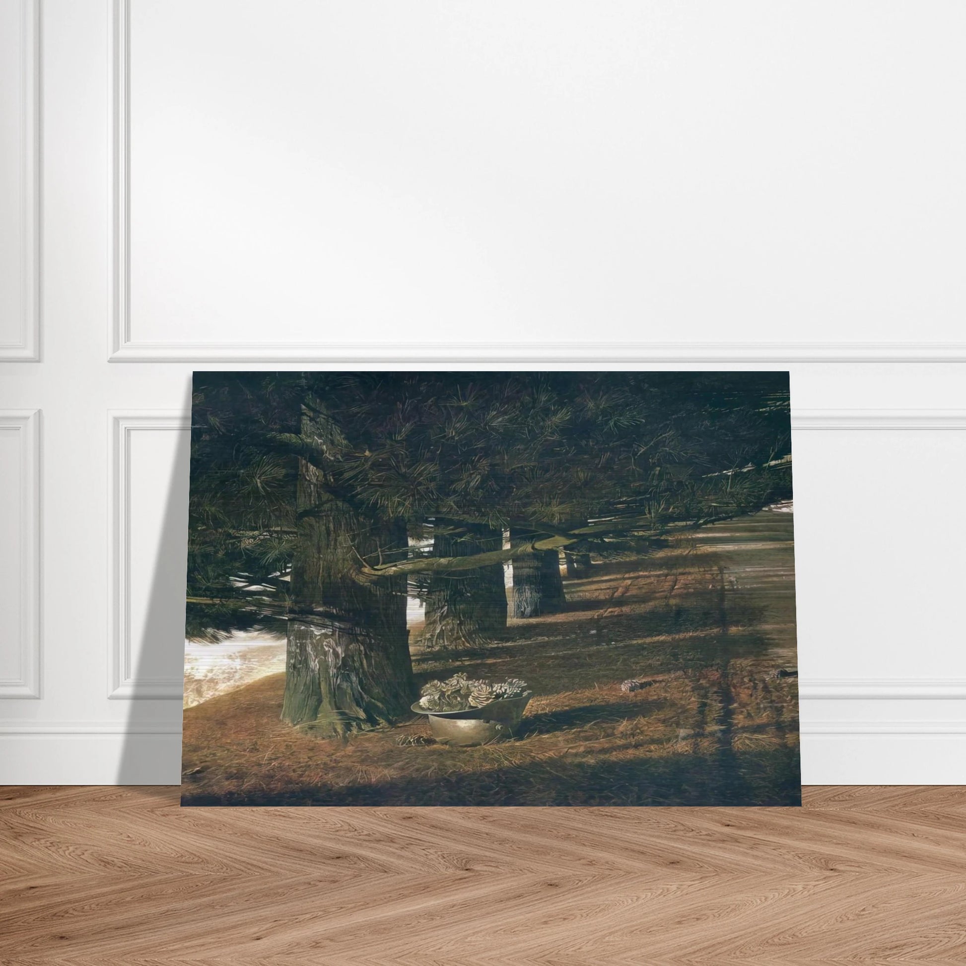 PINE BARON - Andrew Wyeth Brushed Aluminum Print - 70x100 cm / 28x40 inches | Andrew Wyeth Aluminum Print | Andrew Wyeth Prints
