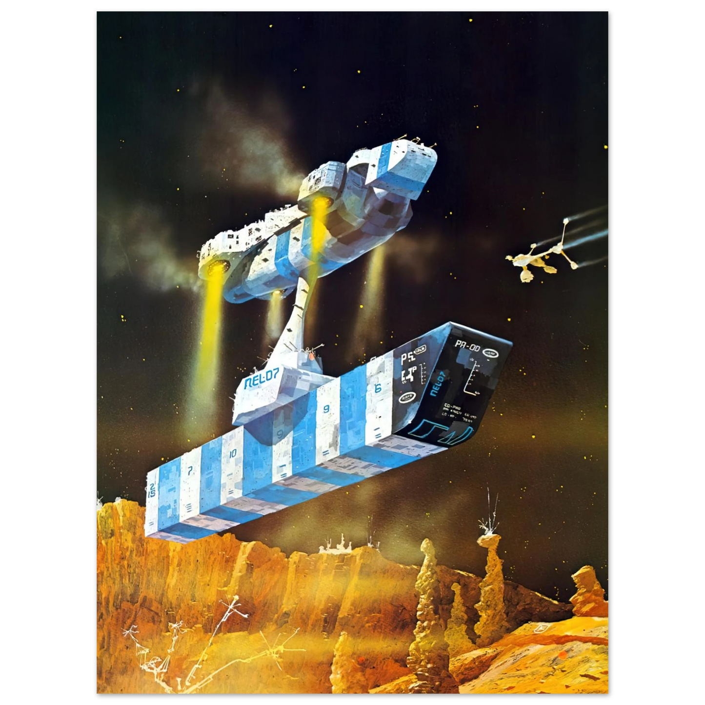 Chris Foss - Chris Foss  75x100 cm / 30x40inches Fine Art Poster