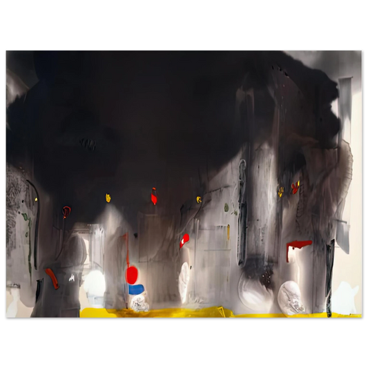 Helen Frankenthaler - Casanova, 1988- Wall Art - 21x29.7 cm / 8x12" - Fine Art Poster-canvas - -